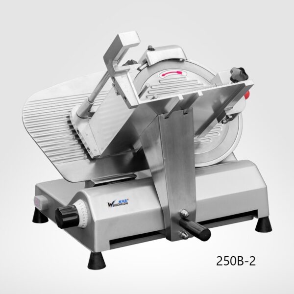 Semi-automatic meat slicer